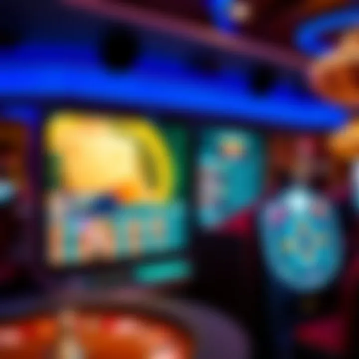 Overview of a $1 deposit casino interface highlighting user-friendly design