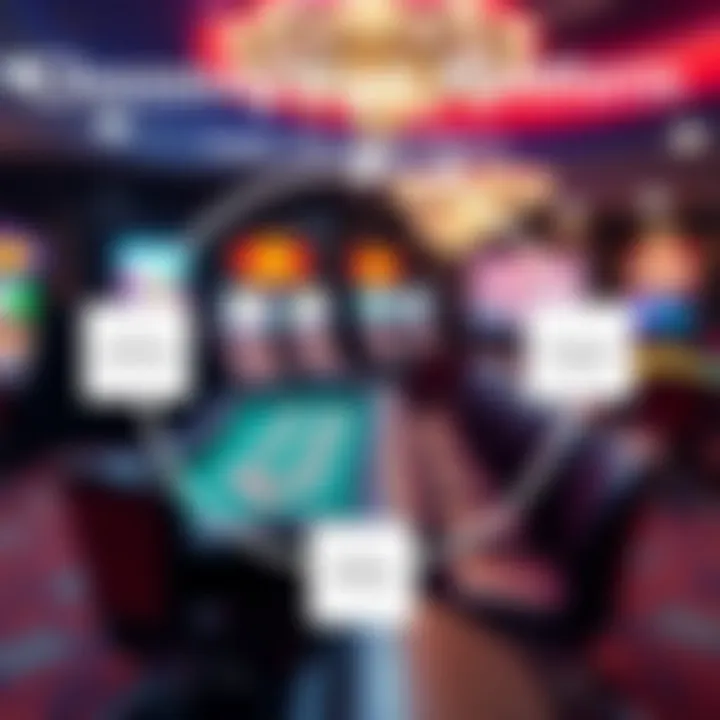 Diagram illustrating strategies for selecting the best $1 deposit casino platform