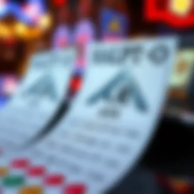 Strategic Insights into Scratch Off Tickets Illustration of strategies for playing scratch off tickets