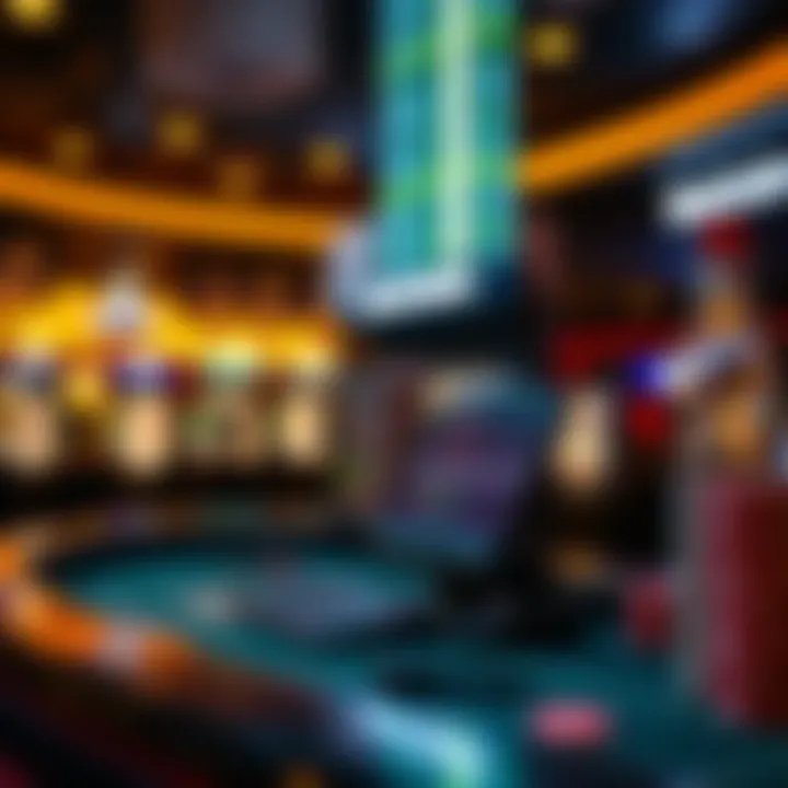 Visual representation of BetOnline platform features