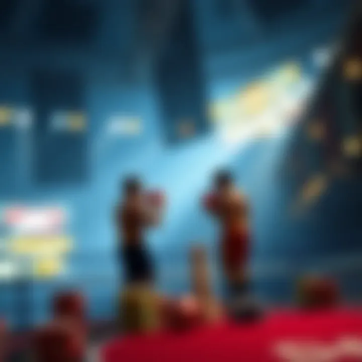 Effective Strategies for Boxing Betting A strategic layout illustrating effective betting strategies for boxing