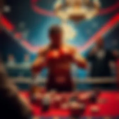 Promoting Responsible Gambling in Boxing Betting A conceptual image depicting responsible gambling practices