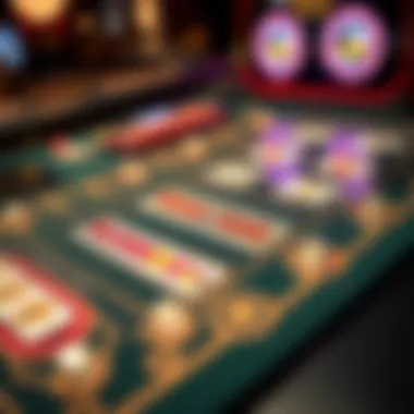 Break the Bank Casino Game Layout Intricate layout of Break the Bank casino game featuring reels and symbols