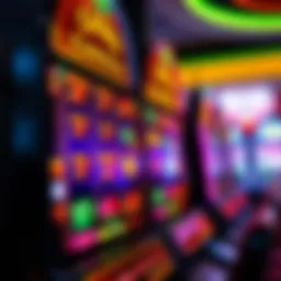 Exciting slot game screen displaying vibrant graphics and symbols