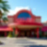 The vibrant exterior of Casino Muskogee showcasing its inviting entrance