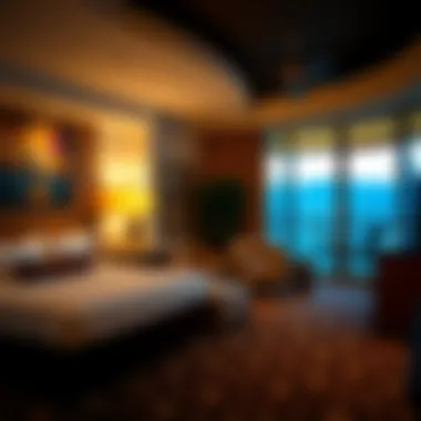 Luxury accommodations available at the casino resort