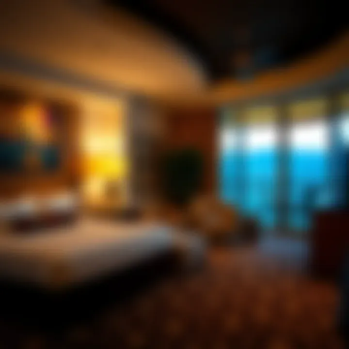 Luxury accommodations available at the casino resort