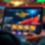 Dynamic online casino interface showcasing no deposit bonus codes