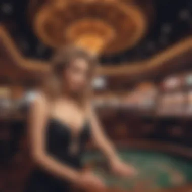 Enjoy Spectacular Live Entertainment Live entertainment performance in a casino setting