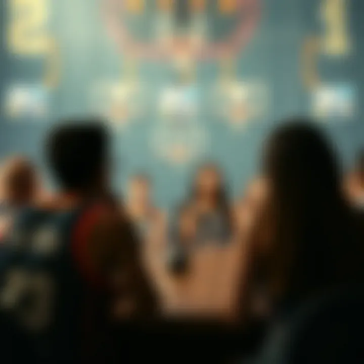 The Competition in March Madness Illustration of diverse teams competing in the tournament