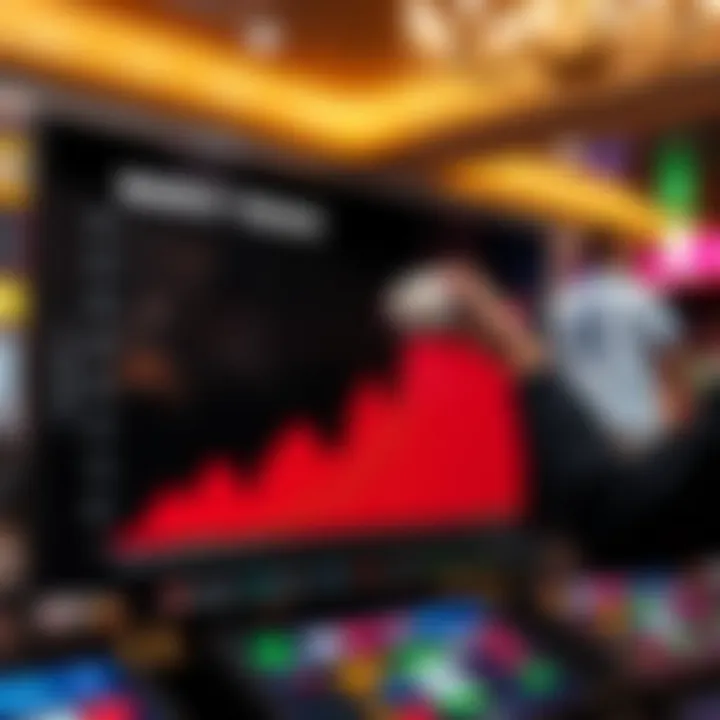 Graph displaying market trends in sports betting relevant to Diamond Jo Worth