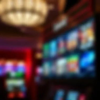 A digital display showing the latest Scarlet Pearl promotions