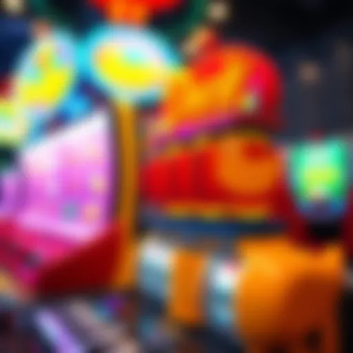 Colorful Ducky Slots machine with vibrant graphics