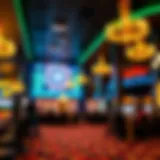 A captivating overview of a digital casino environment showcasing no sign up bonuses