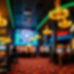 A captivating overview of a digital casino environment showcasing no sign up bonuses