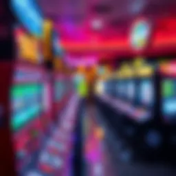 An array of vibrant gaming merchandise on display