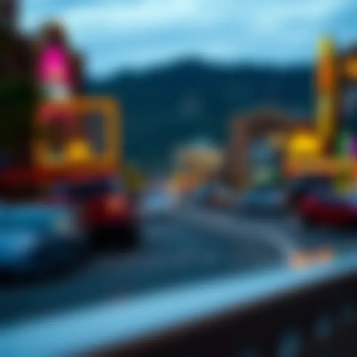 Scenic view of local attractions