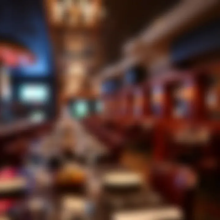 Affordable Dining Options in Las Vegas Dining area showcasing budget-friendly meal options