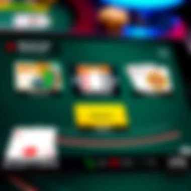 Popular Blackjack Apps for Android An array of popular blackjack apps displayed on an Android screen