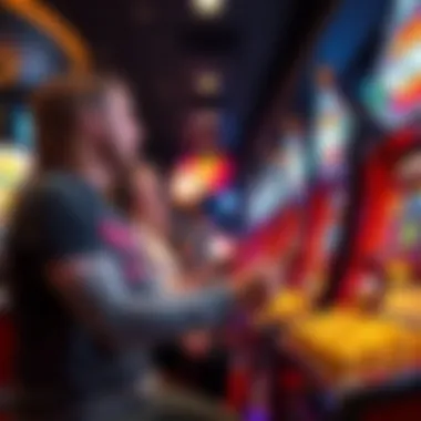 Excitement of Online Winning An engaging representation of players experiencing the thrill of winning online