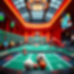 Visual representation of online sports betting platforms