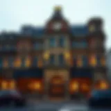 Historic Casino Architecture Exterior view of a historic casino in Hamburg showcasing its architectural elegance