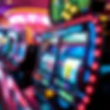 Nostalgic Hollywood Slots A vintage slot machine showcasing Hollywood-themed symbols