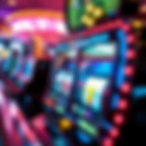 Nostalgic Hollywood Slots A vintage slot machine showcasing Hollywood-themed symbols