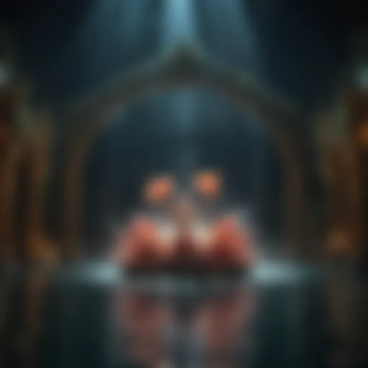 The stunning aquatic stage of Le Rêve