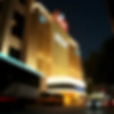 Exterior view of MGM Casino showcasing its architectural grandeur