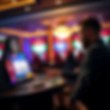 Player Interaction with Promotions Player engaging with promotional offers on a poker platform