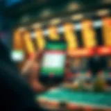 Dynamic betting interface on mobile device