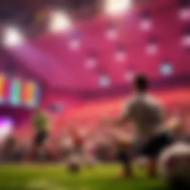 Engagement in Live Sports Events Live sports event with real-time betting data