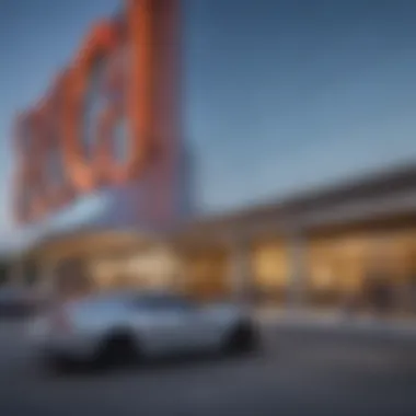Exterior View of Seneca Gaming Casino Exterior view of Seneca Gaming Casino showcasing its modern architecture