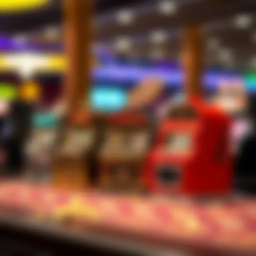 A selection of tabletop slot machines showcasing various designs and themes