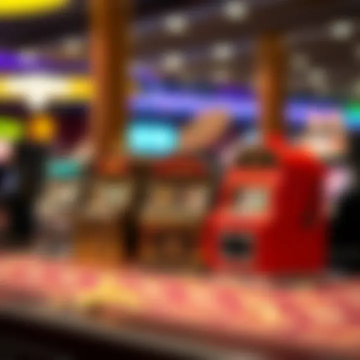 A selection of tabletop slot machines showcasing various designs and themes