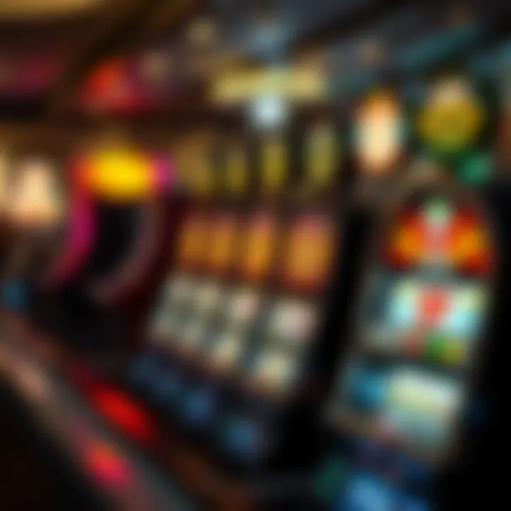 Illustration of the historical evolution of slot machines leading to contemporary designs
