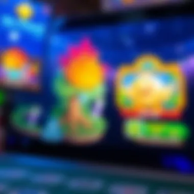 Creative Game Design A captivating screenshot of a unique Facebook game with creative artwork and engaging mechanics.