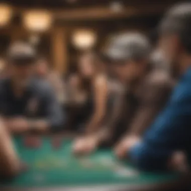 Community Engagement A vibrant community of poker enthusiasts discussing strategies