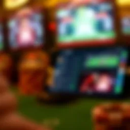 User interface of the Circa Sportsbook app showcasing betting options.