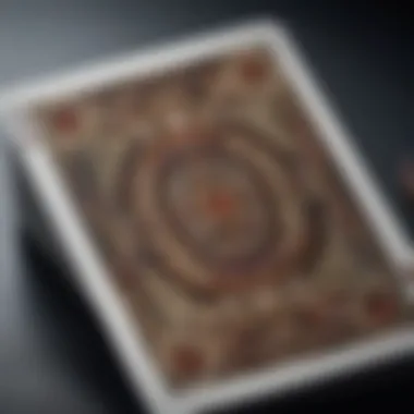 Elegant Design of Theory II Playing Cards The elegant design of Theory II playing cards showcasing their unique artwork