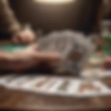 Theory II Playing Cards in High-Stakes Poker Game Theory II playing cards in action during a high-stakes poker game