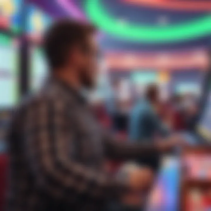 Engaging graphic depicting trends in sports betting behavior