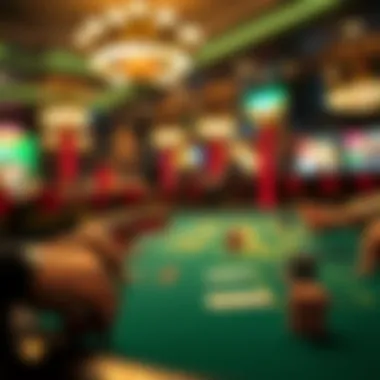 Strategic Depth in Free Bar Poker Strategic poker moves displayed on a game table