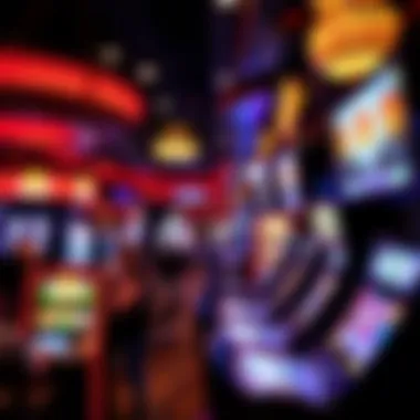 Boston's Casino Culture A bustling casino environment reflecting the lively atmosphere of Boston's gaming culture.