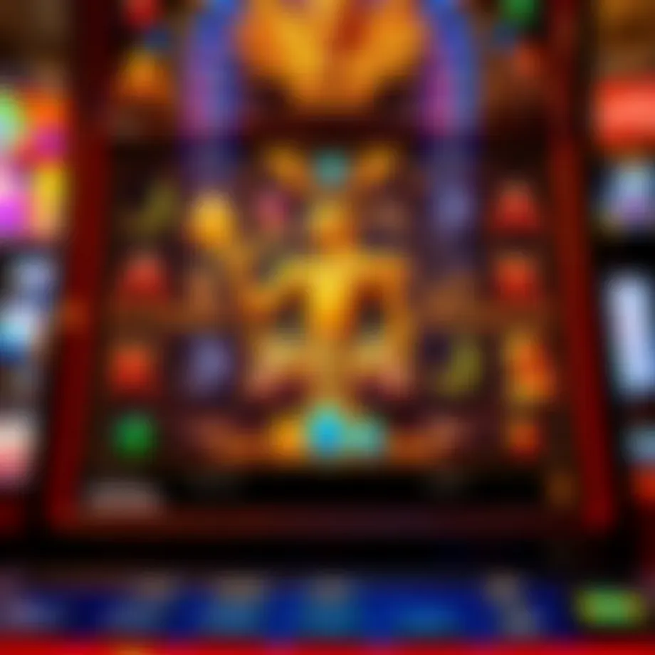 Ancient Egyptian symbols and artifacts displayed on a vibrant slot machine
