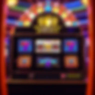 Jackpot Display of Egyptian Jewels Luxurious jackpot display highlighting potential big wins