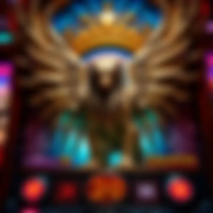 The Mythical Griffin Slot Design Intricate design of the Griffin slot machine showcasing its mythical theme