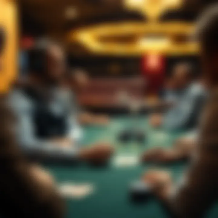 Psychological dynamics in poker