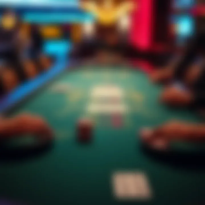 Visual representation of blackjack strategies